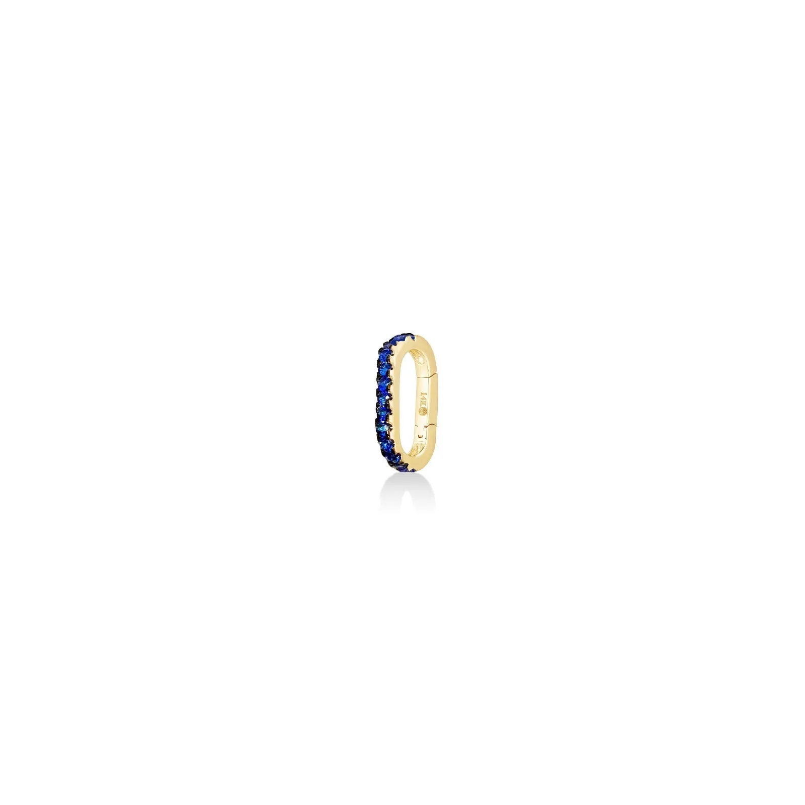 Small Sapphire Charm Lock