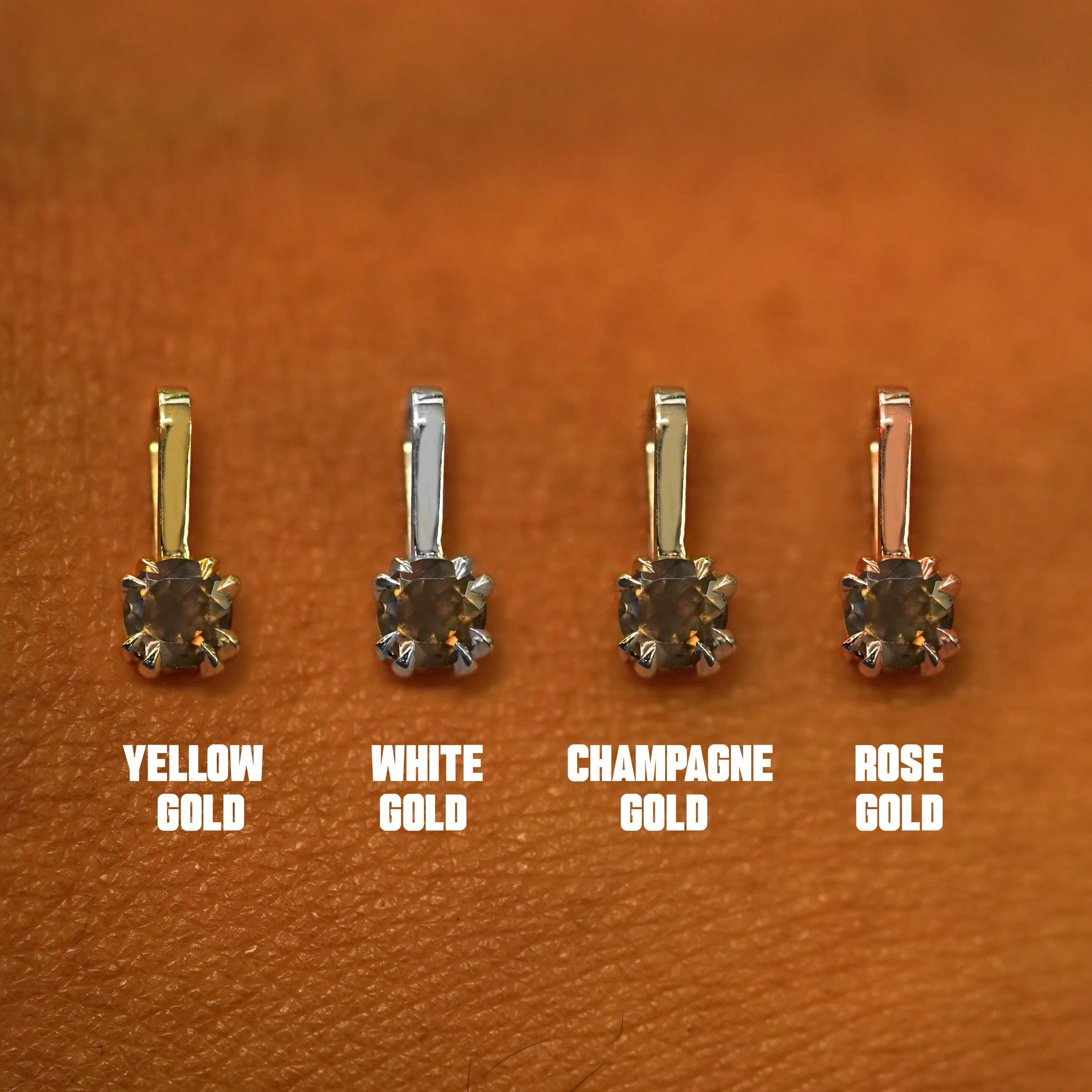 Smoky Quartz Charm