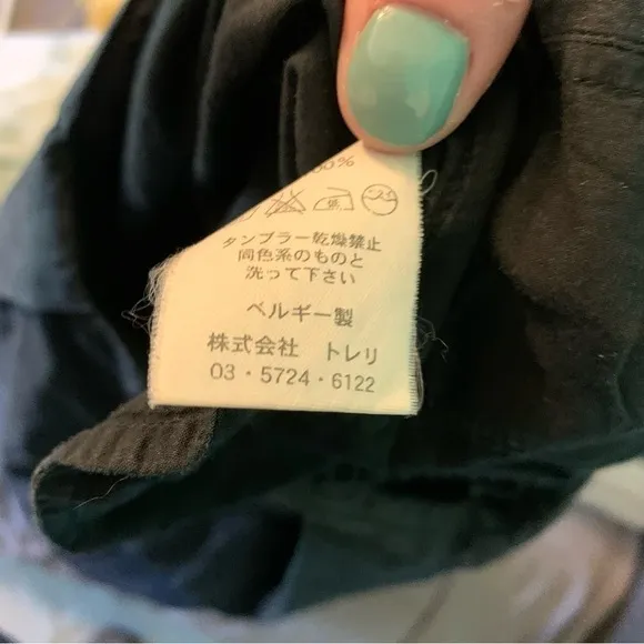 Sofie D’Hoore Black Cotton Skirt