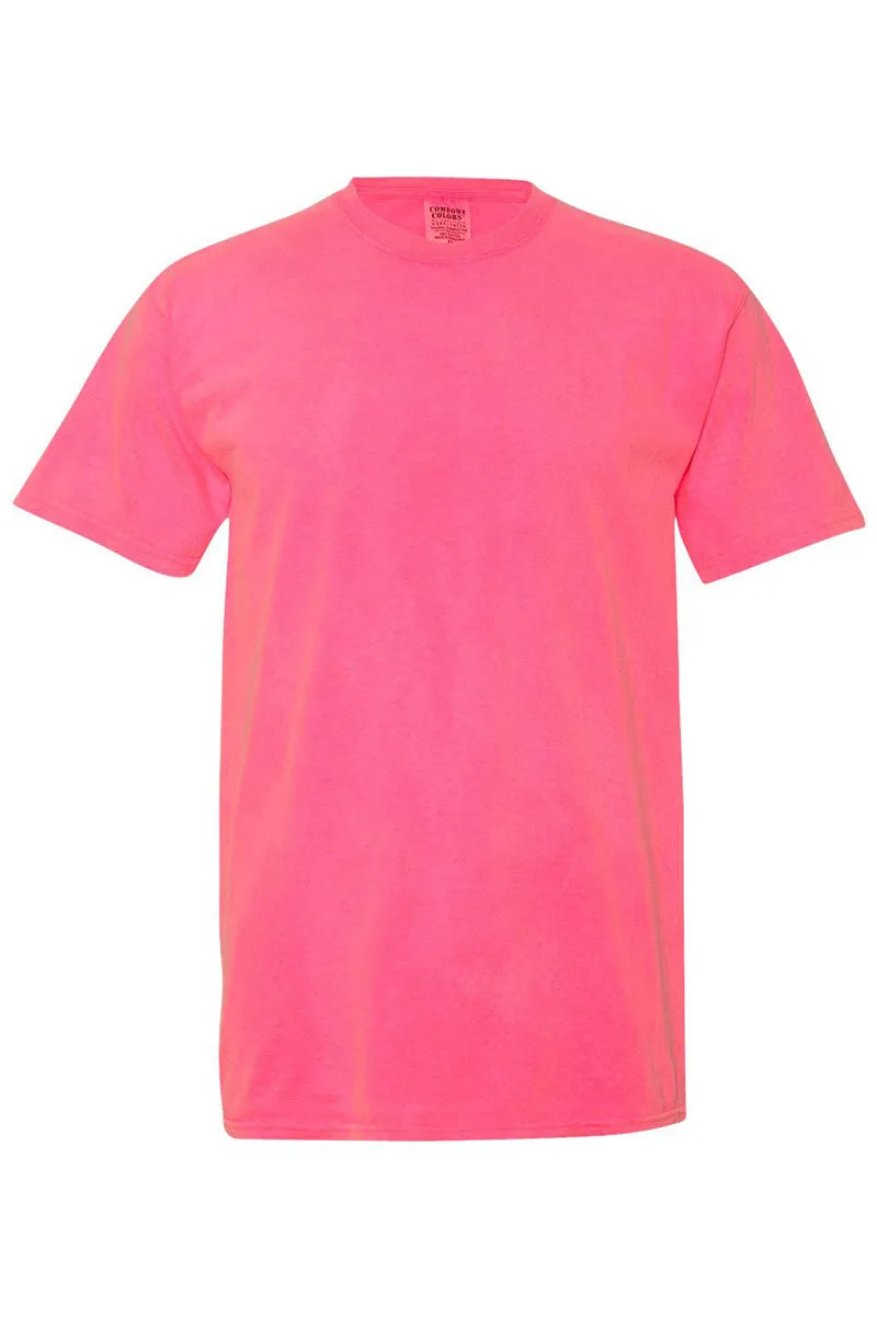 Spade Steer In Flames Comfort Colors Adult Ring-Spun Cotton Tee