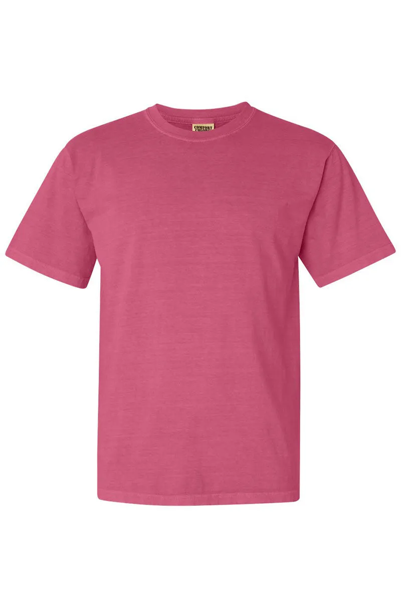 Spade Steer In Flames Comfort Colors Adult Ring-Spun Cotton Tee
