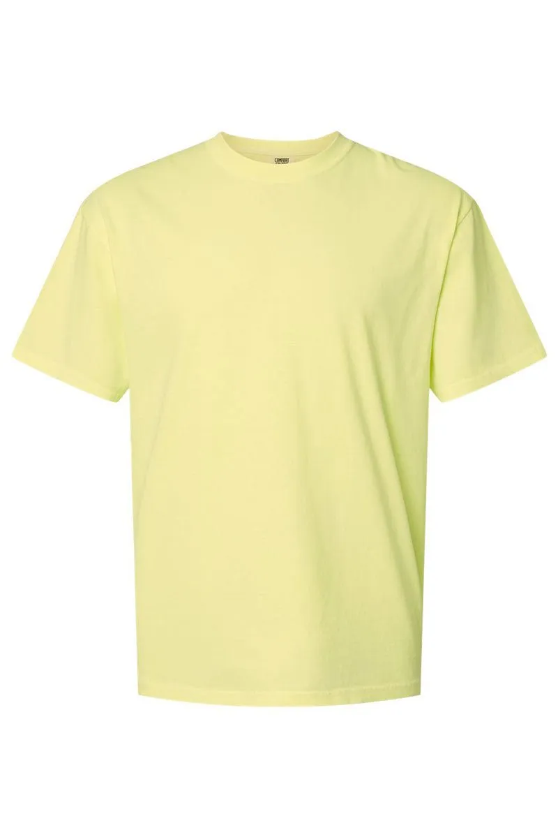 Spade Steer In Flames Comfort Colors Adult Ring-Spun Cotton Tee