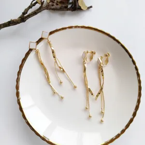 Spiral Dangle earrings