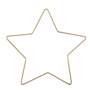 Star Craft Hoop 20cm Gold