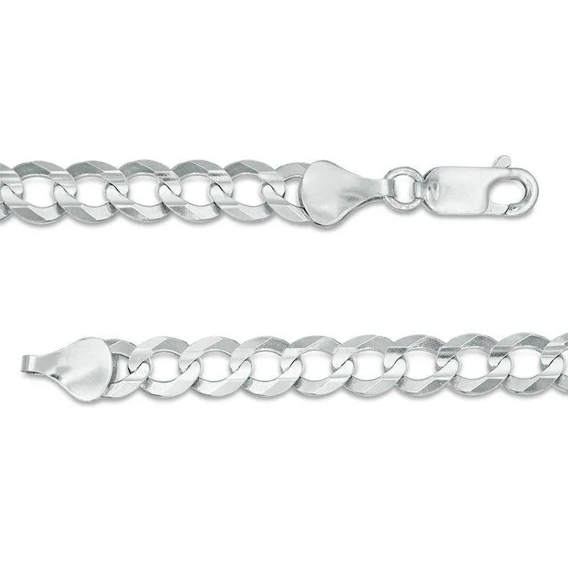 Sterling Silver 22" 5.7mm Men's Curb Link Chain
