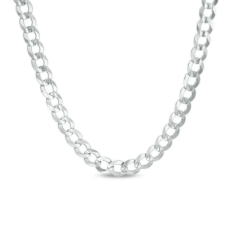 Sterling Silver 22" 5.7mm Men's Curb Link Chain