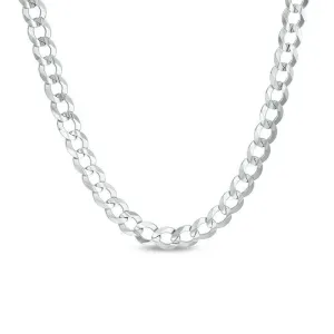 Sterling Silver 22" 5.7mm Men's Curb Link Chain