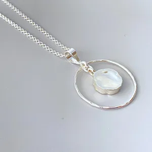 Sterling Silver Ring Necklace