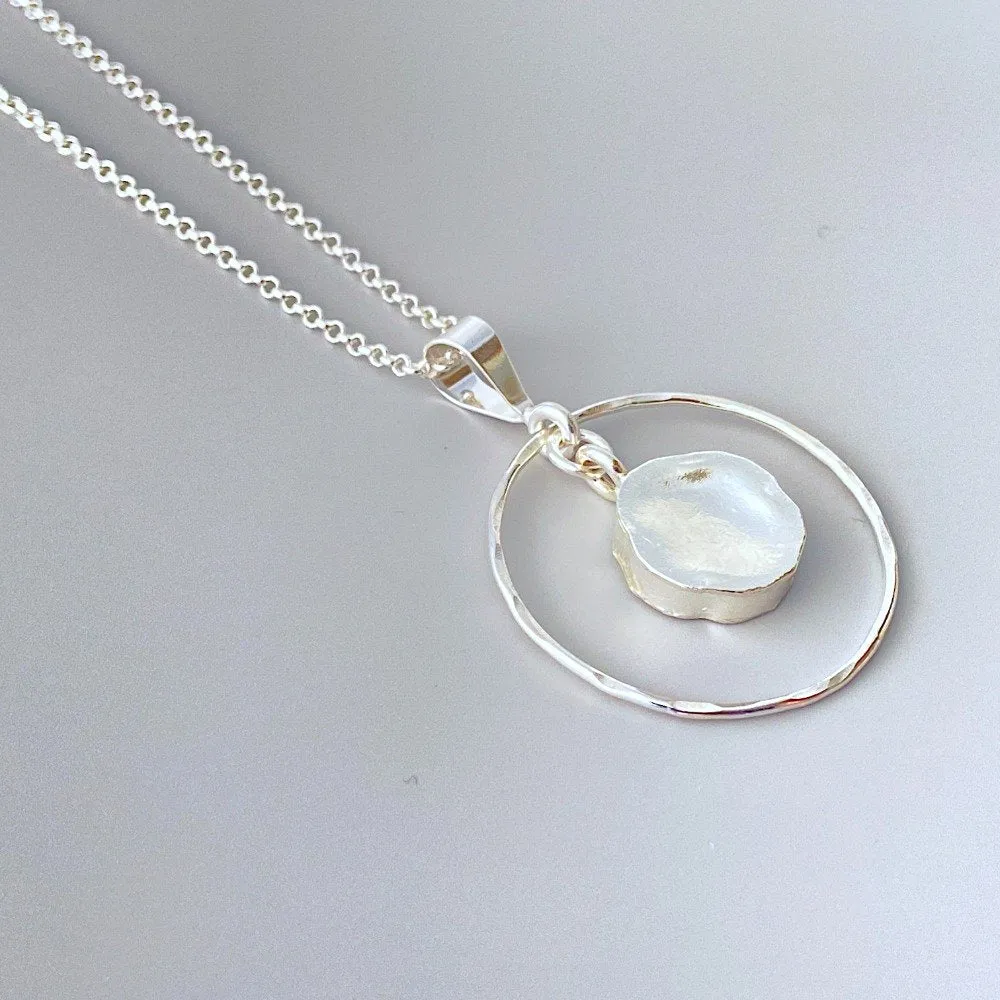 Sterling Silver Ring Necklace