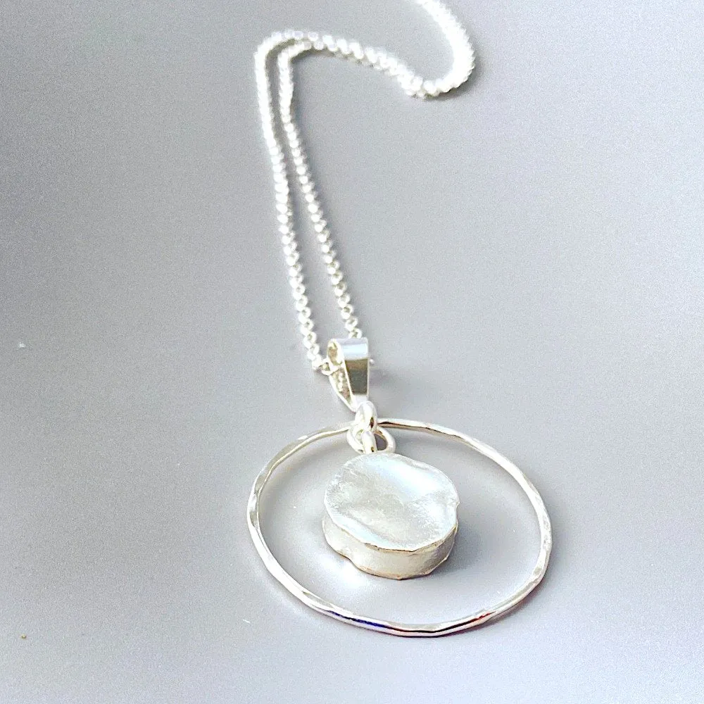 Sterling Silver Ring Necklace