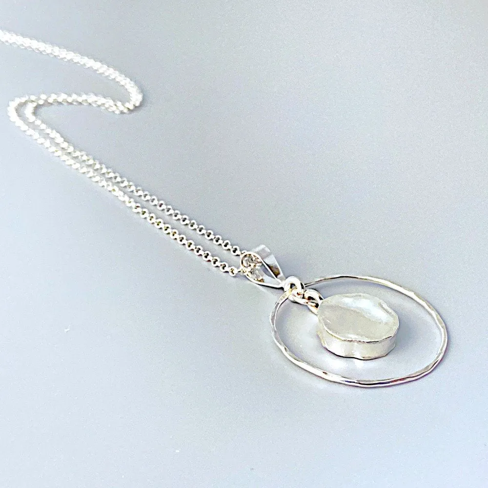 Sterling Silver Ring Necklace