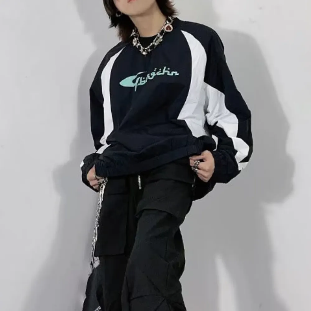 Street Color Matching Charge Sweatshirt