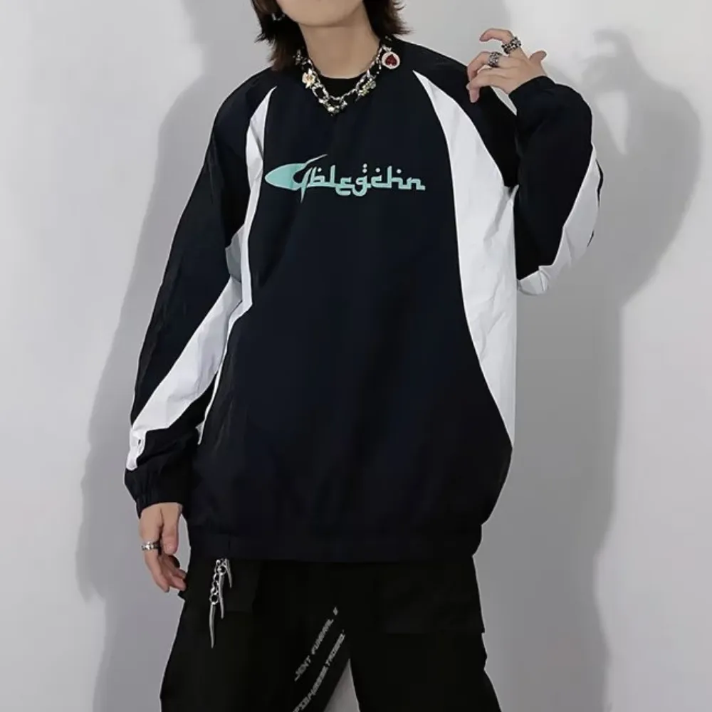 Street Color Matching Charge Sweatshirt