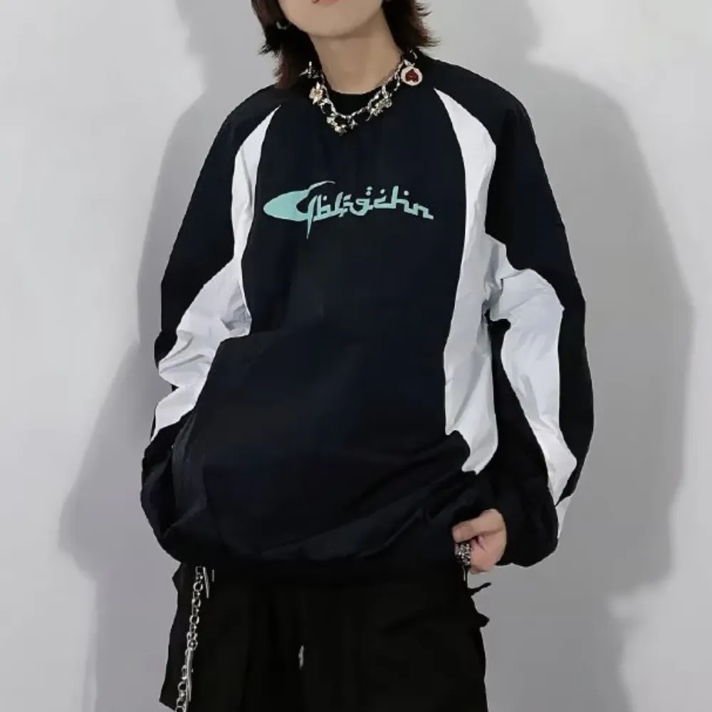 Street Color Matching Charge Sweatshirt
