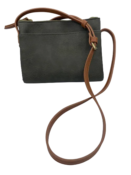 Street Level Green Crossbody Bag