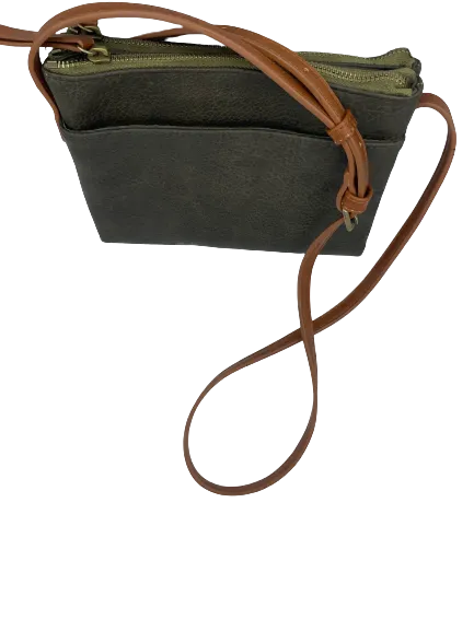 Street Level Green Crossbody Bag