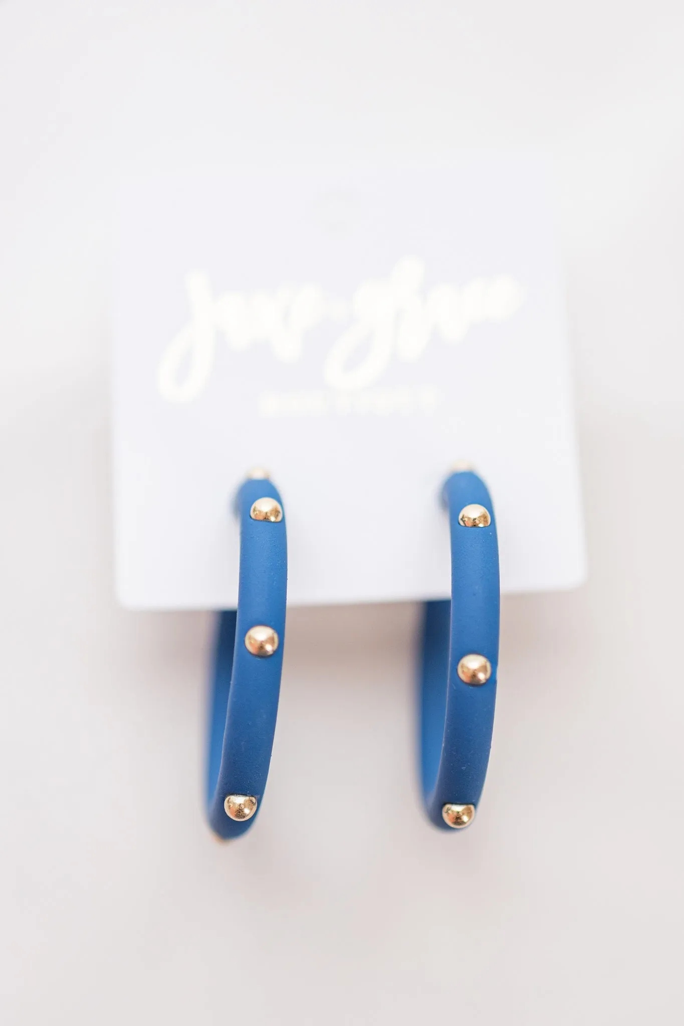 Studded Candace Hoop Earrings, VARIOUS