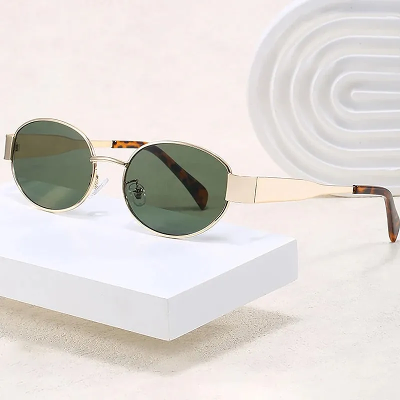 Sunlit™ Vintage Oval Sunglasses