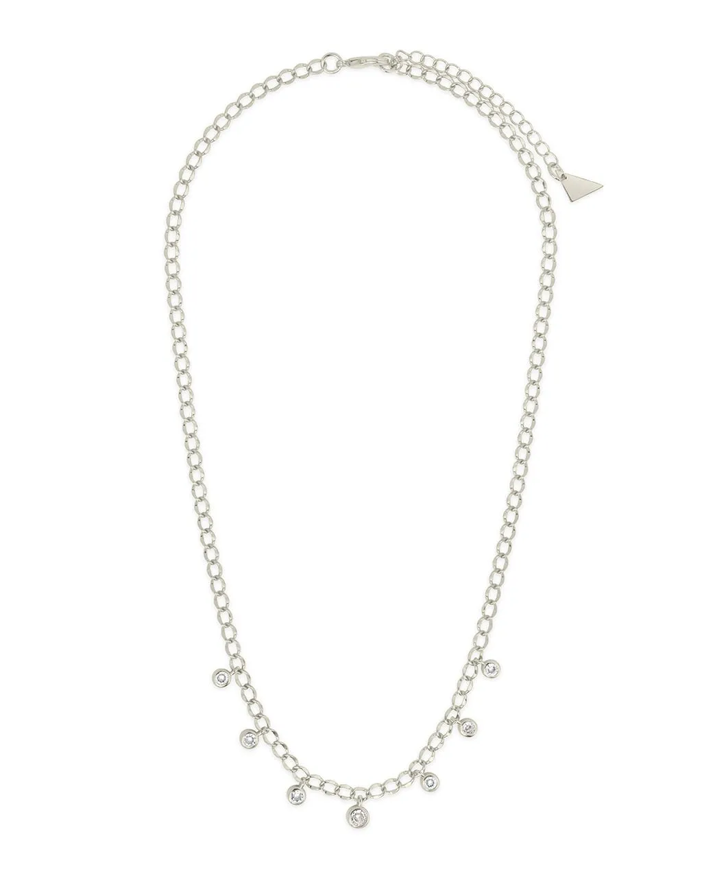 Sydney CZ Charm Chain Necklace