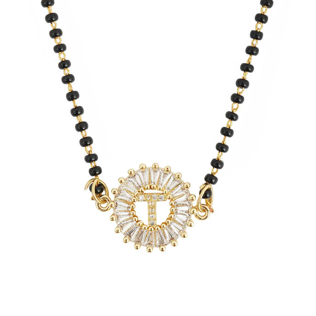 T Alphabet Mangalsutra