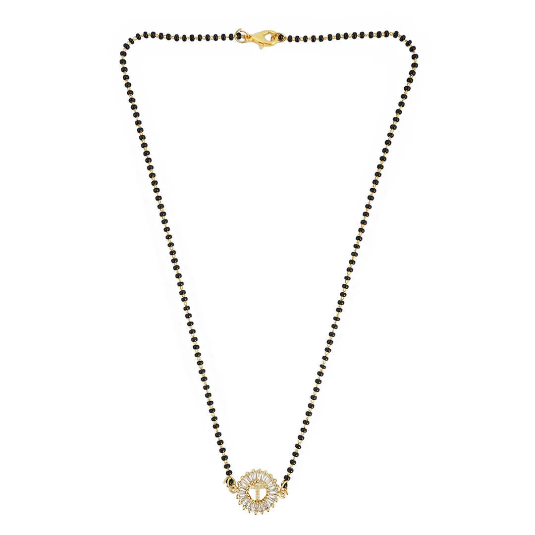 T Alphabet Mangalsutra