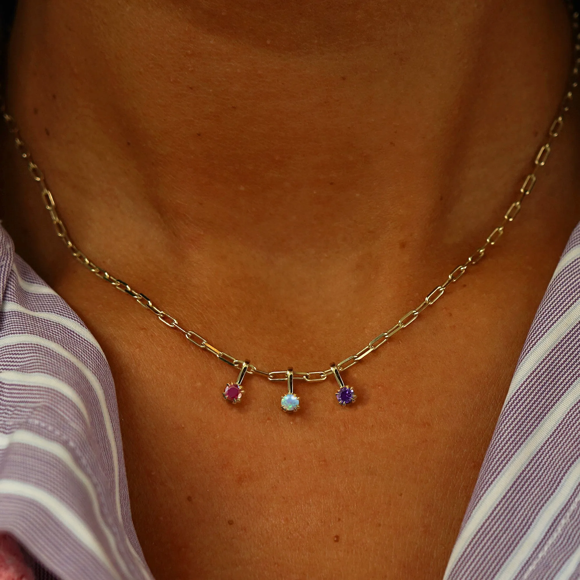 Tanzanite Charm