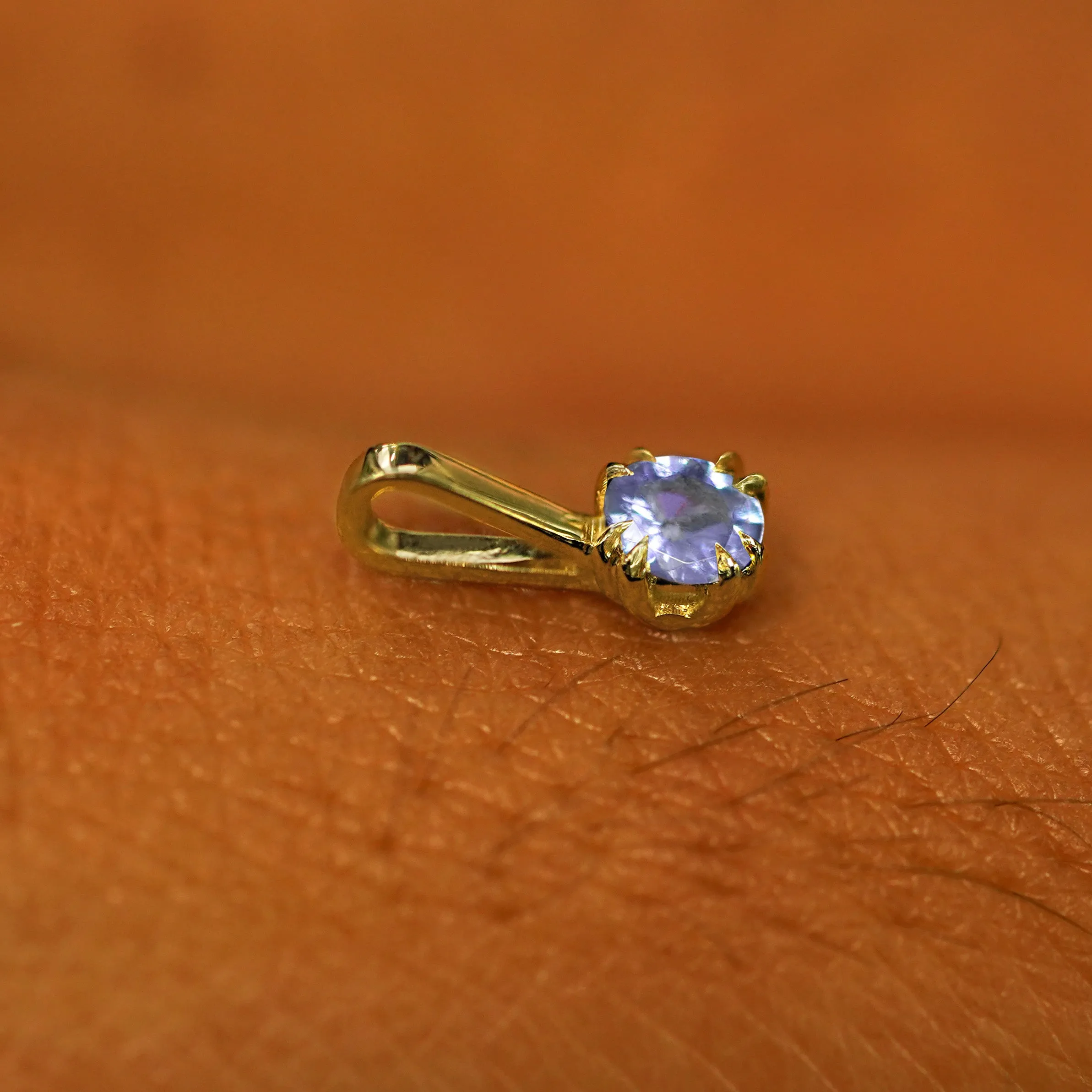Tanzanite Charm