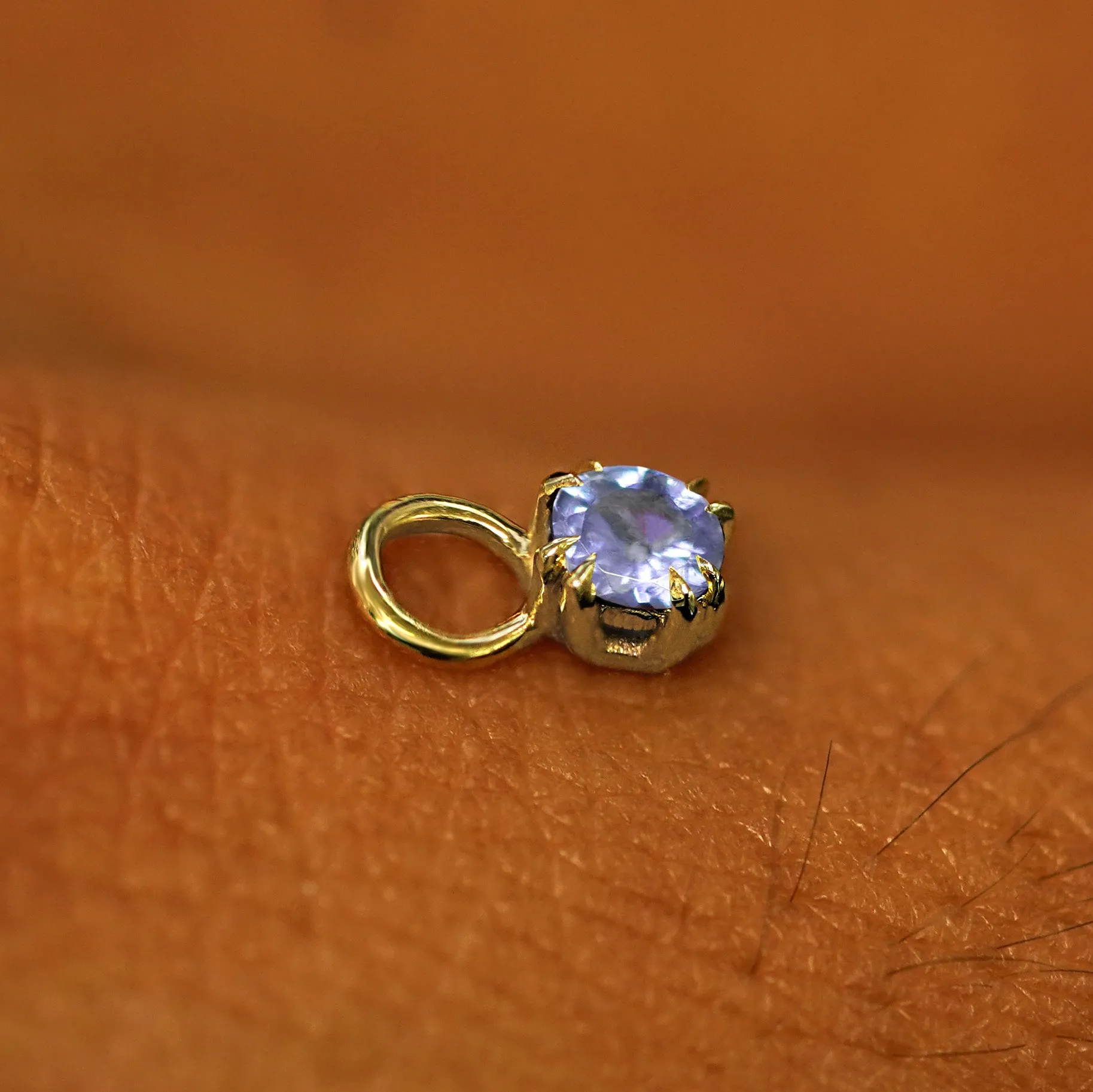 Tanzanite Charm