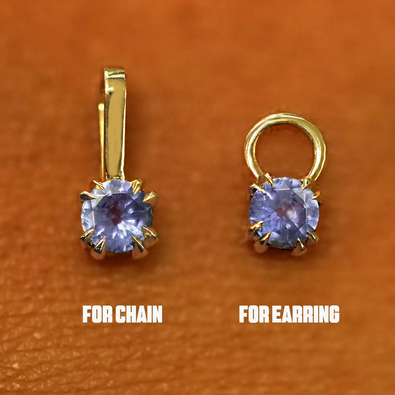 Tanzanite Charm