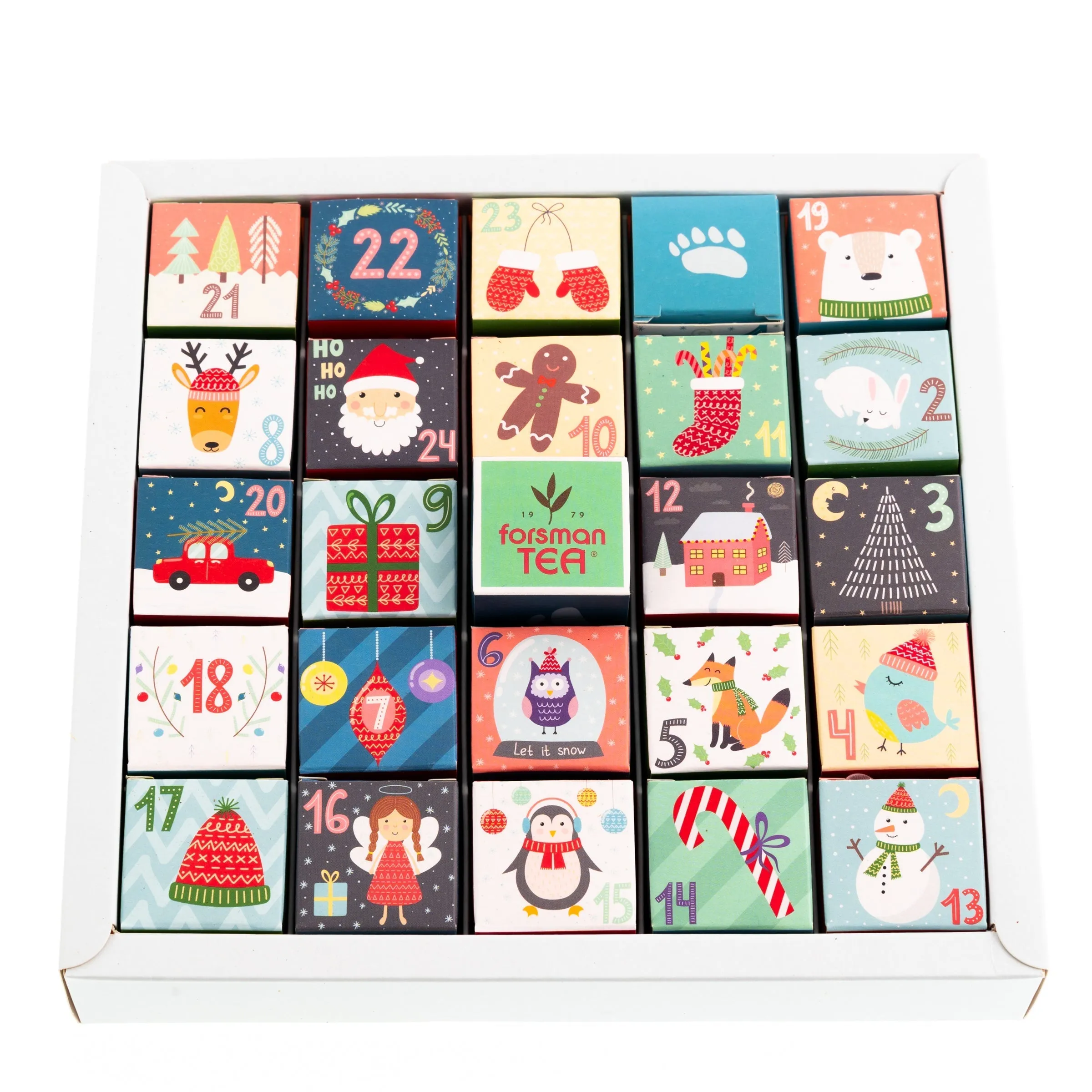 Tea Christmas calendar Snowman | 6 x 75g |