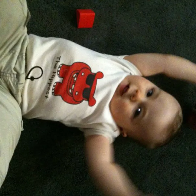 The Hippest Organic Onesie