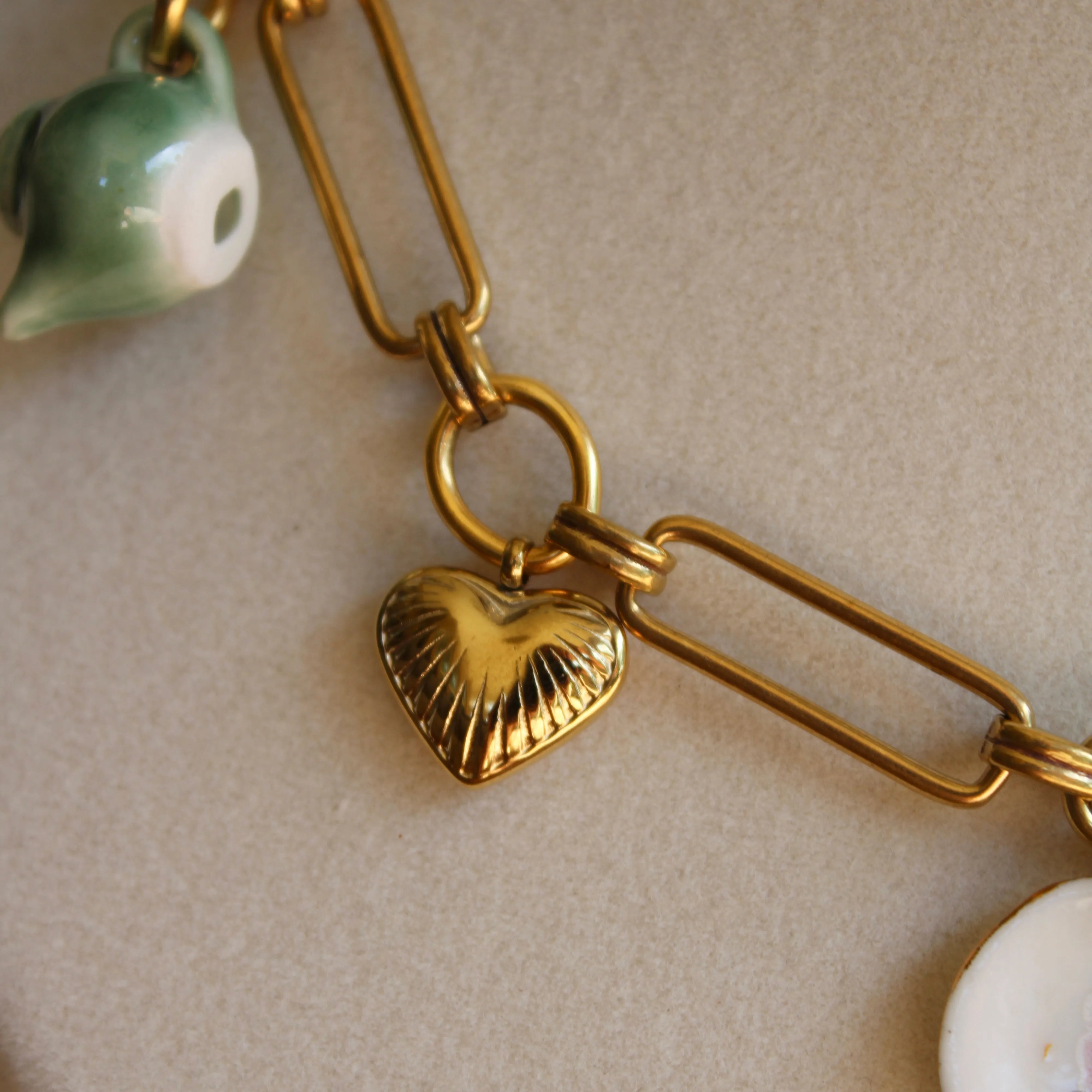 The Vintage Tea Party Charm Necklace