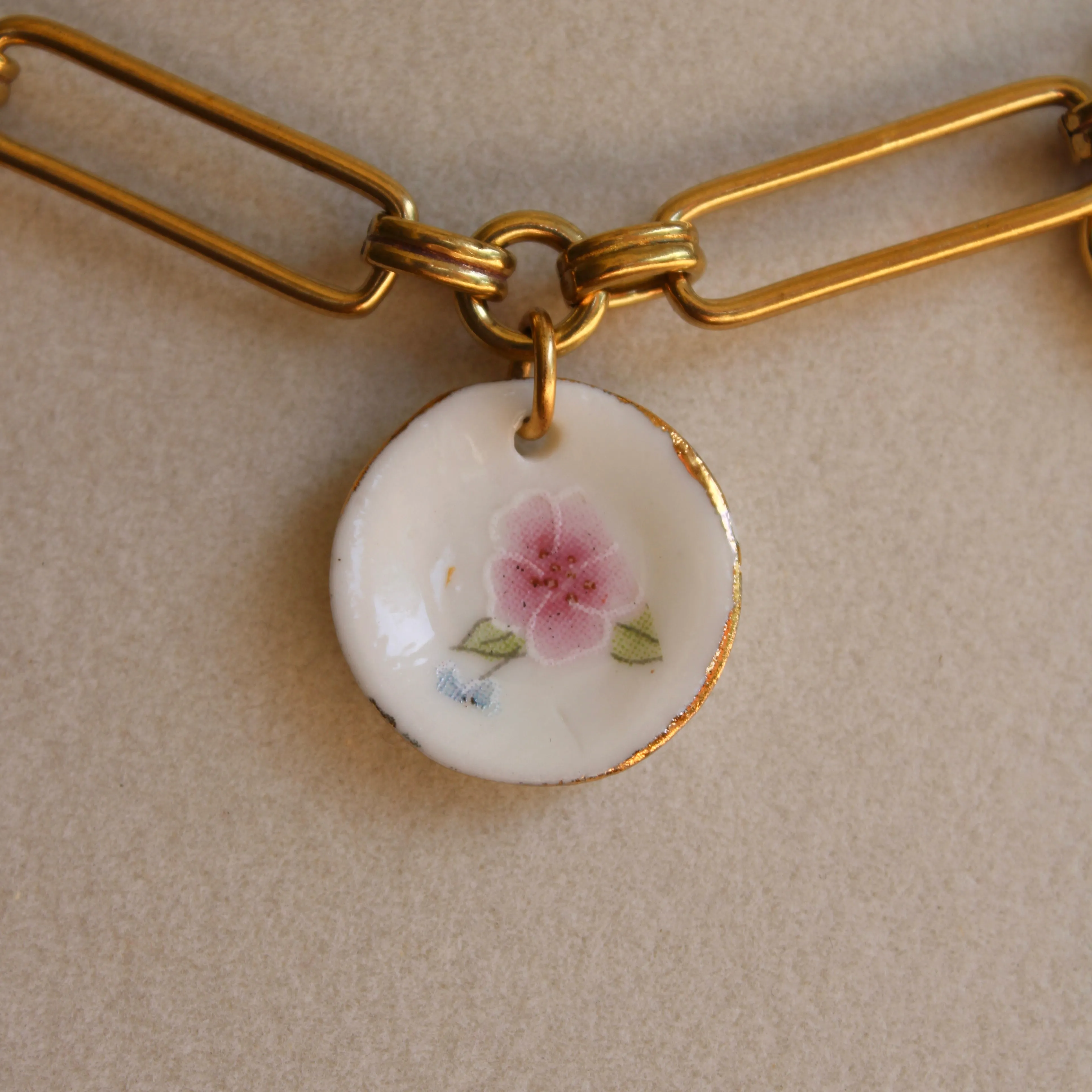 The Vintage Tea Party Charm Necklace