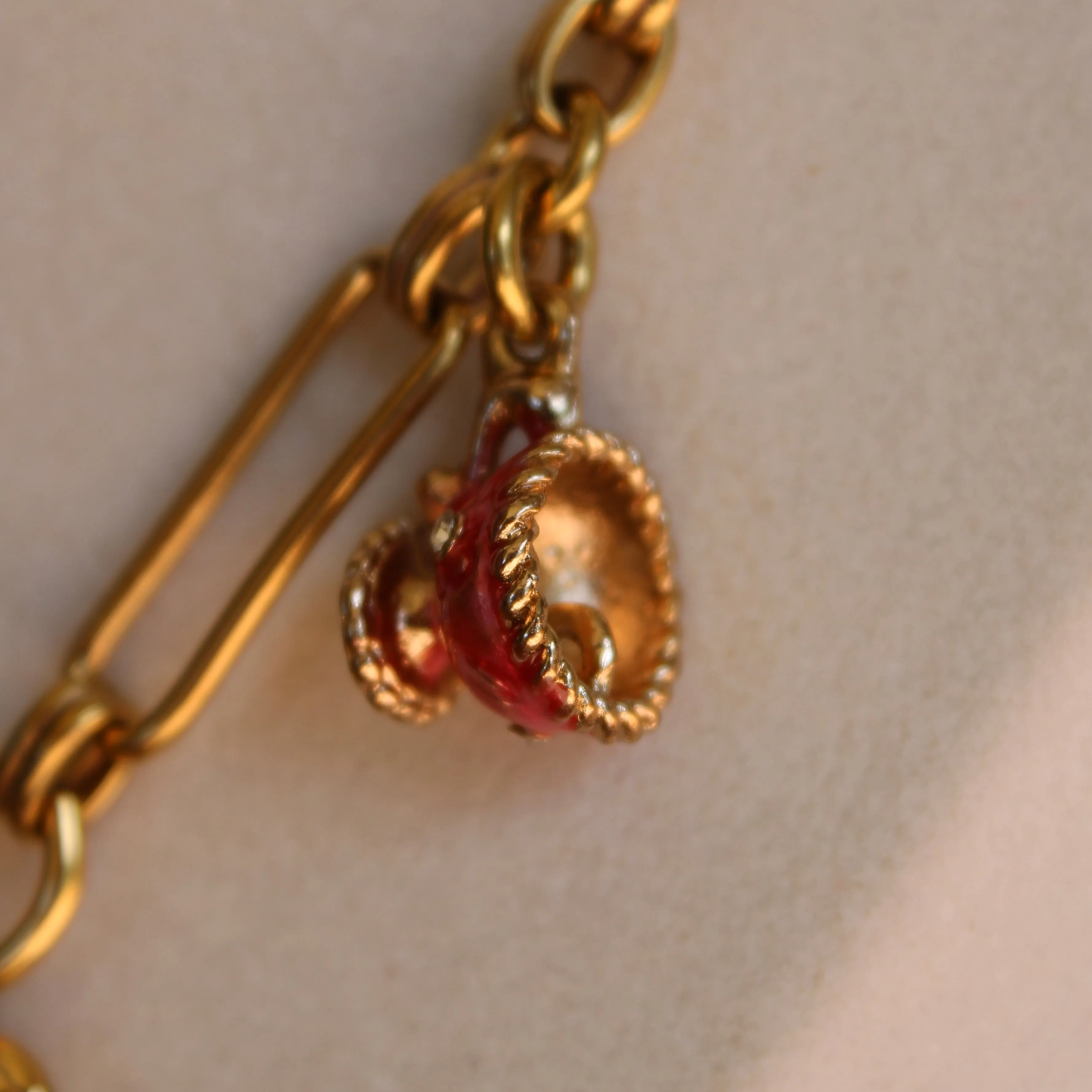 The Vintage Tea Party Charm Necklace