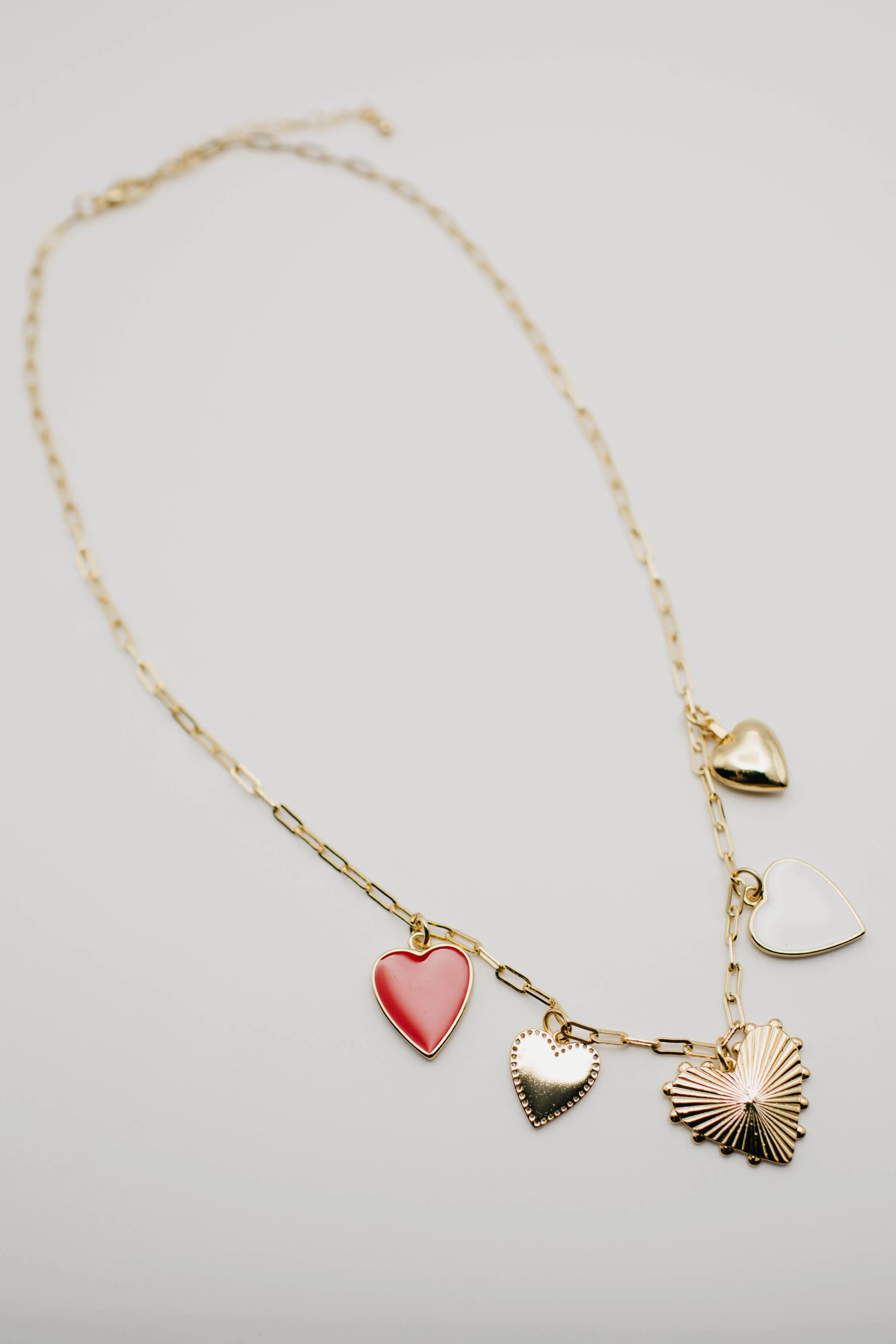 The Xara Heart Charm Necklace