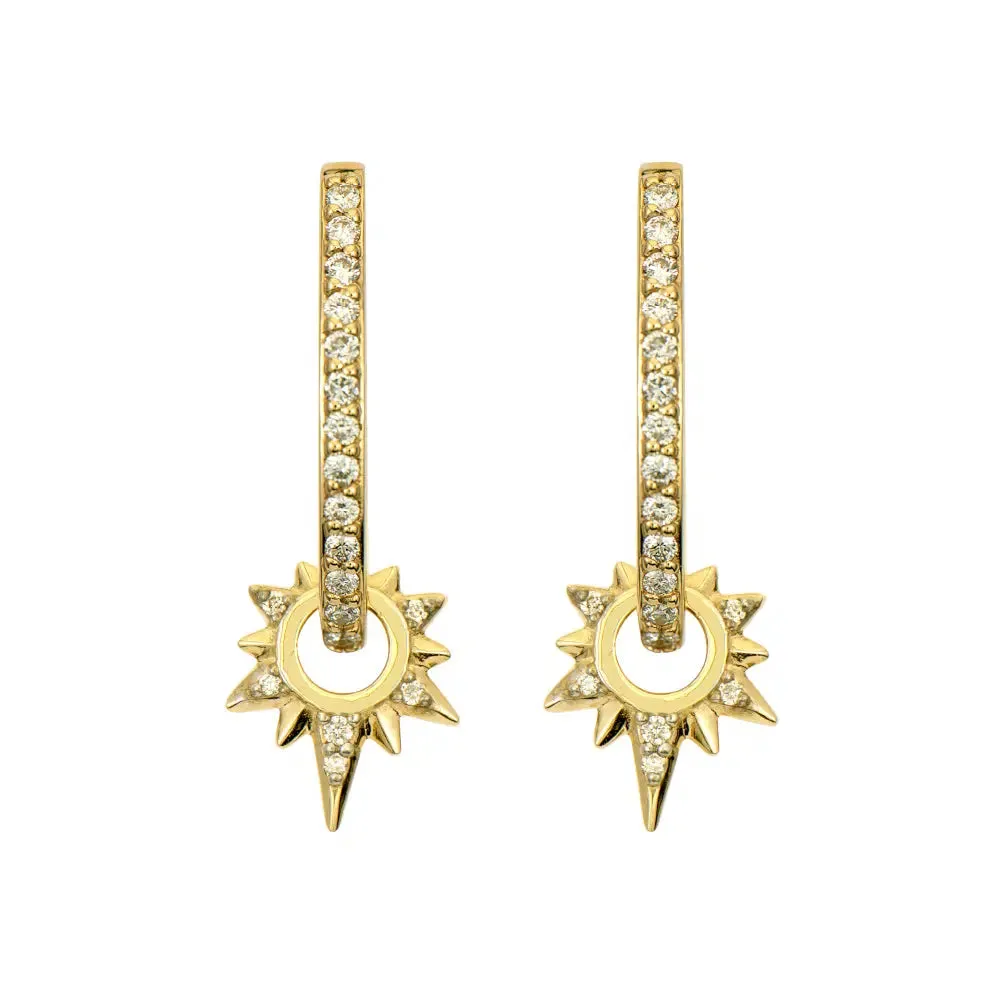 Three Stories Tiny Love Explosion Starburst Charm