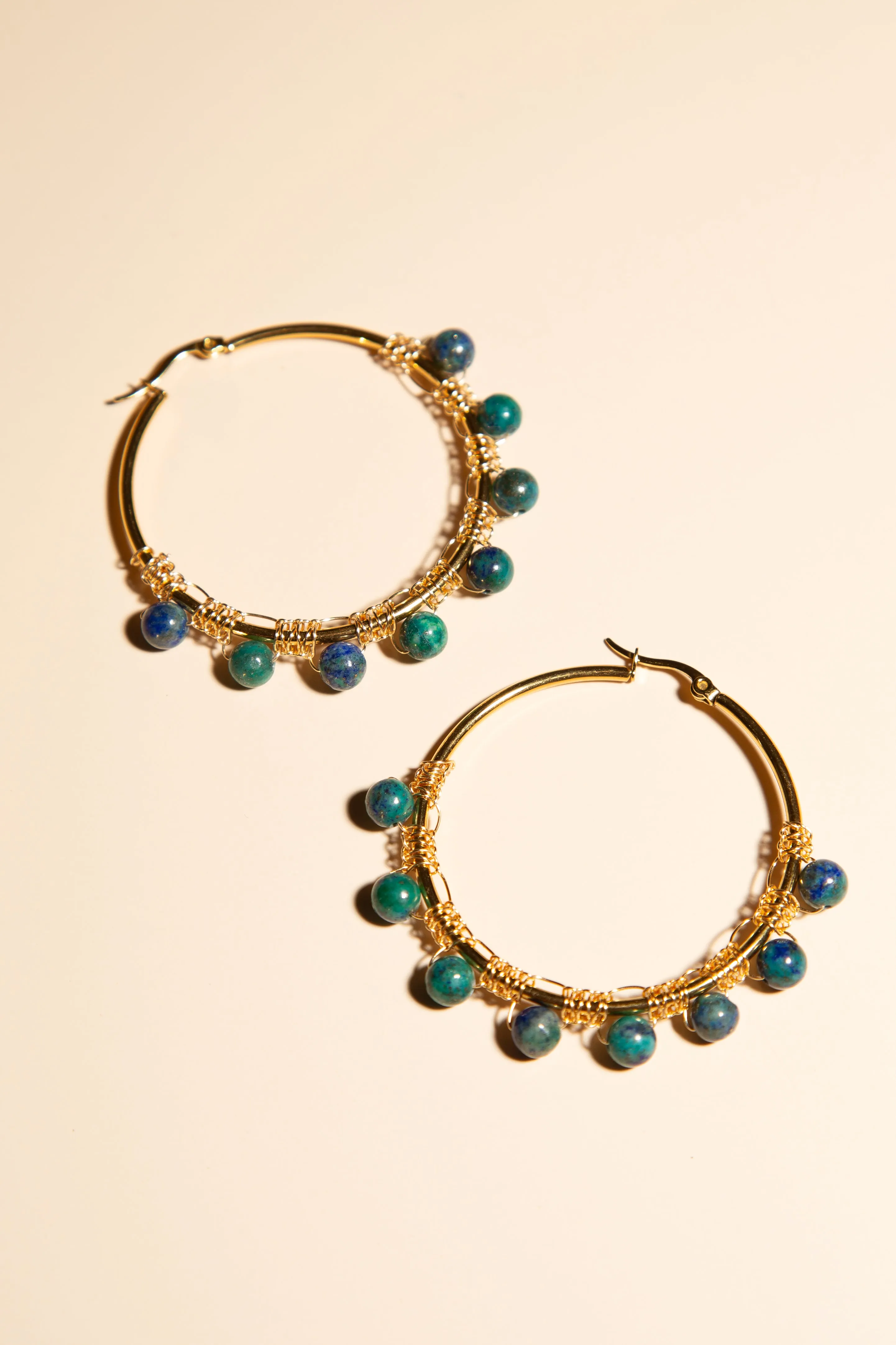 Tierra Hoop Earrings