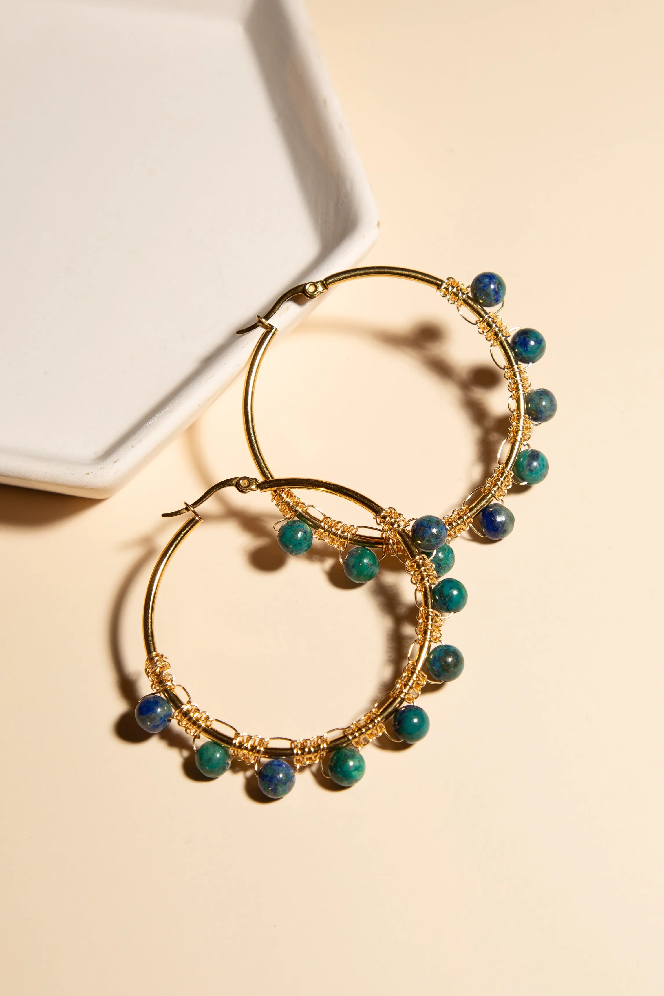 Tierra Hoop Earrings