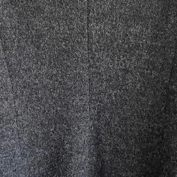 TITIKA Active Couture Wool Button Front Fall Winter Jacket Blazer Gray S
