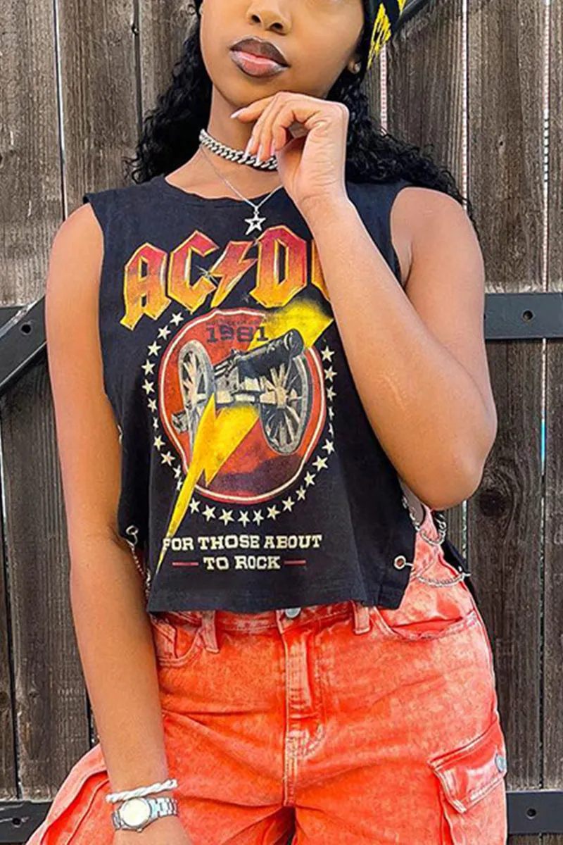 TM0363 Chains Tank Top