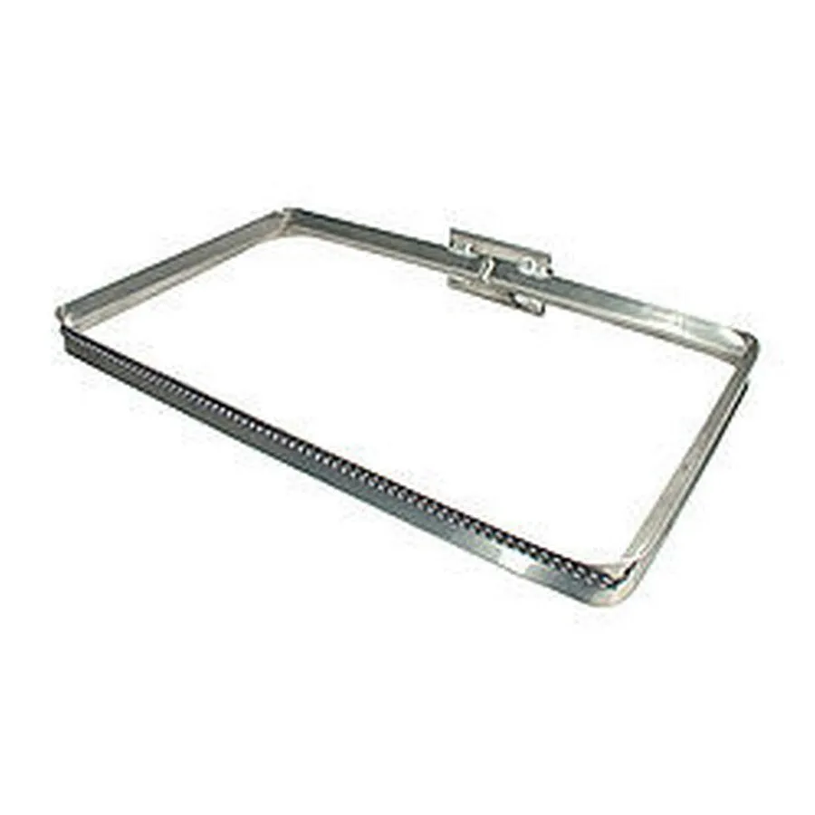 Trash Bag Holder - Junior - Wall Mount - 10.75 x 10 in - Aluminum - Natural - Kitchen Bags - Each