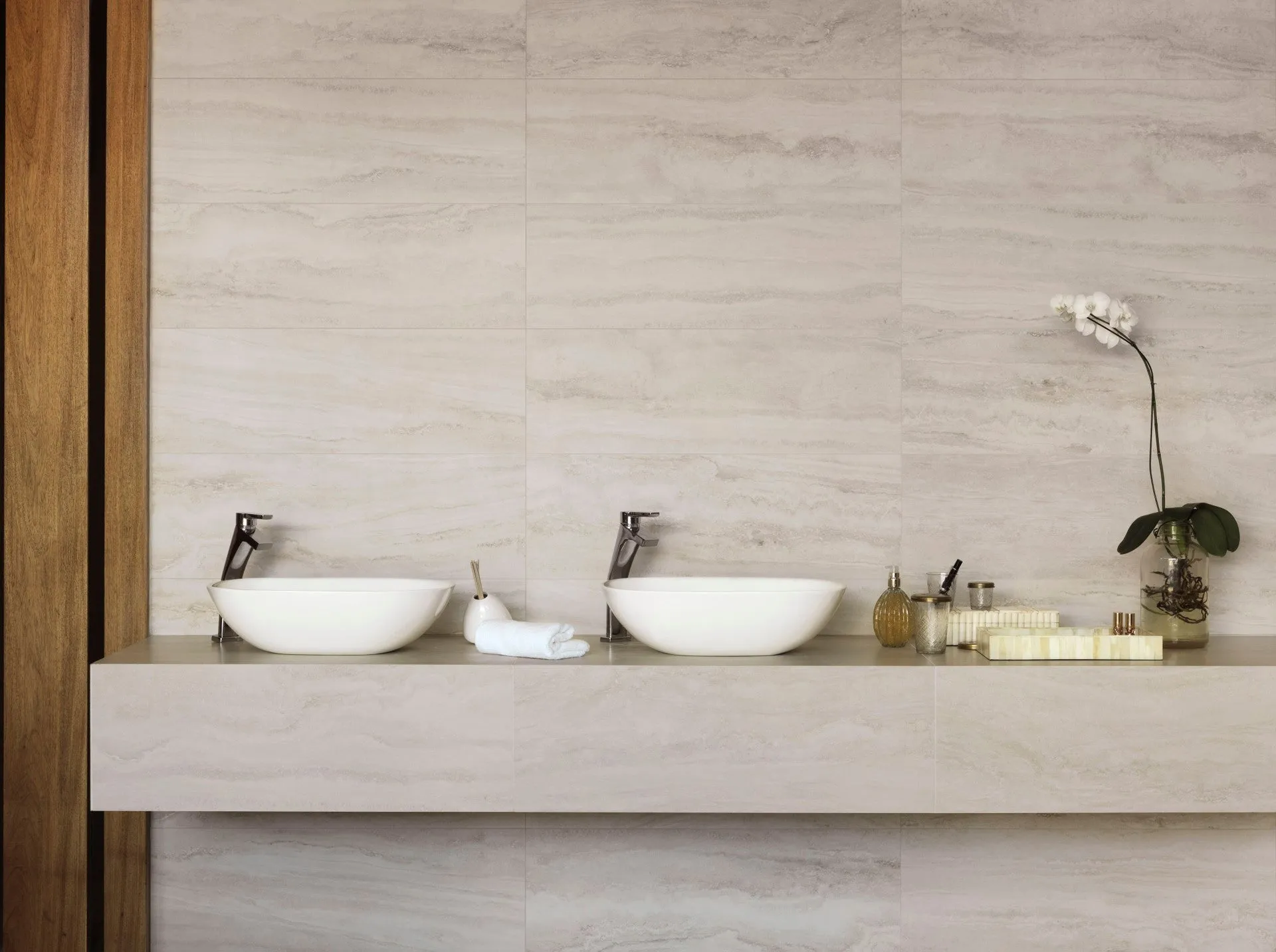 TRAVERTINO NAVONA BIANCO Porcelain Tile