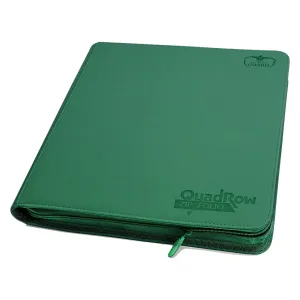 Ultimate Guard 12-Pocket QuadRow ZipFolio XenoSkin Green Folder