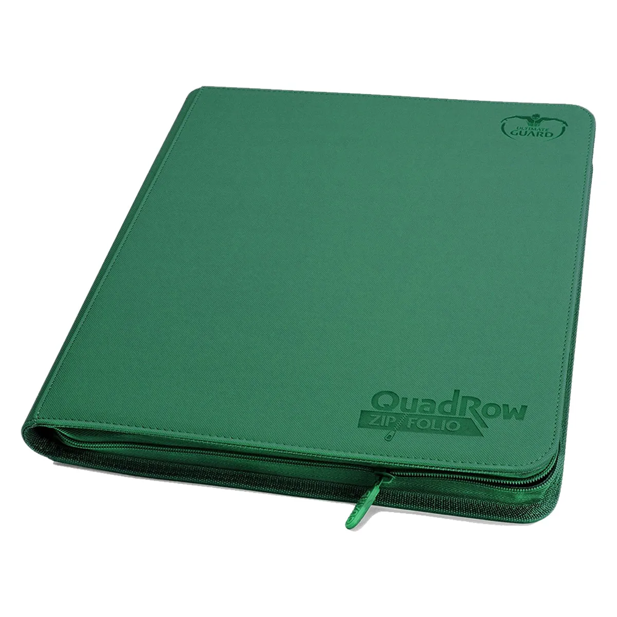 Ultimate Guard 12-Pocket QuadRow ZipFolio XenoSkin Green Folder