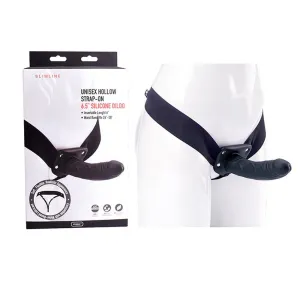UNISEX HOLLOW STRAP-ON WITH 6.5 inches DILDO