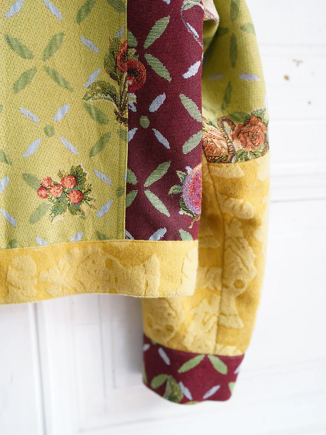 Unlogical Poem Cottage Style Patchwork Jacket