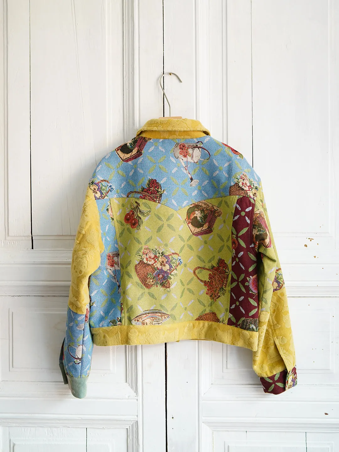 Unlogical Poem Cottage Style Patchwork Jacket