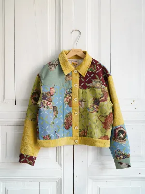 Unlogical Poem Cottage Style Patchwork Jacket