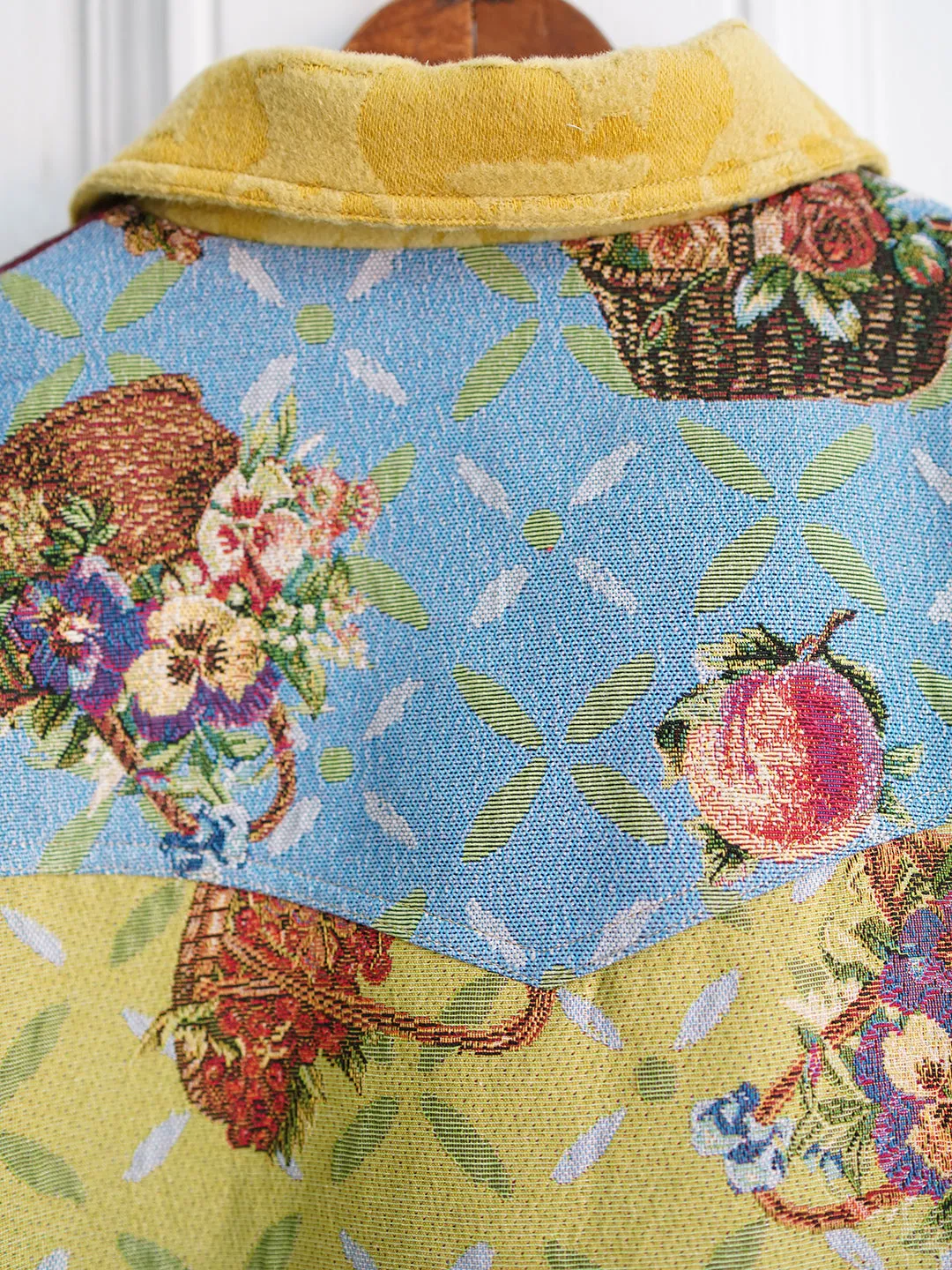 Unlogical Poem Cottage Style Patchwork Jacket