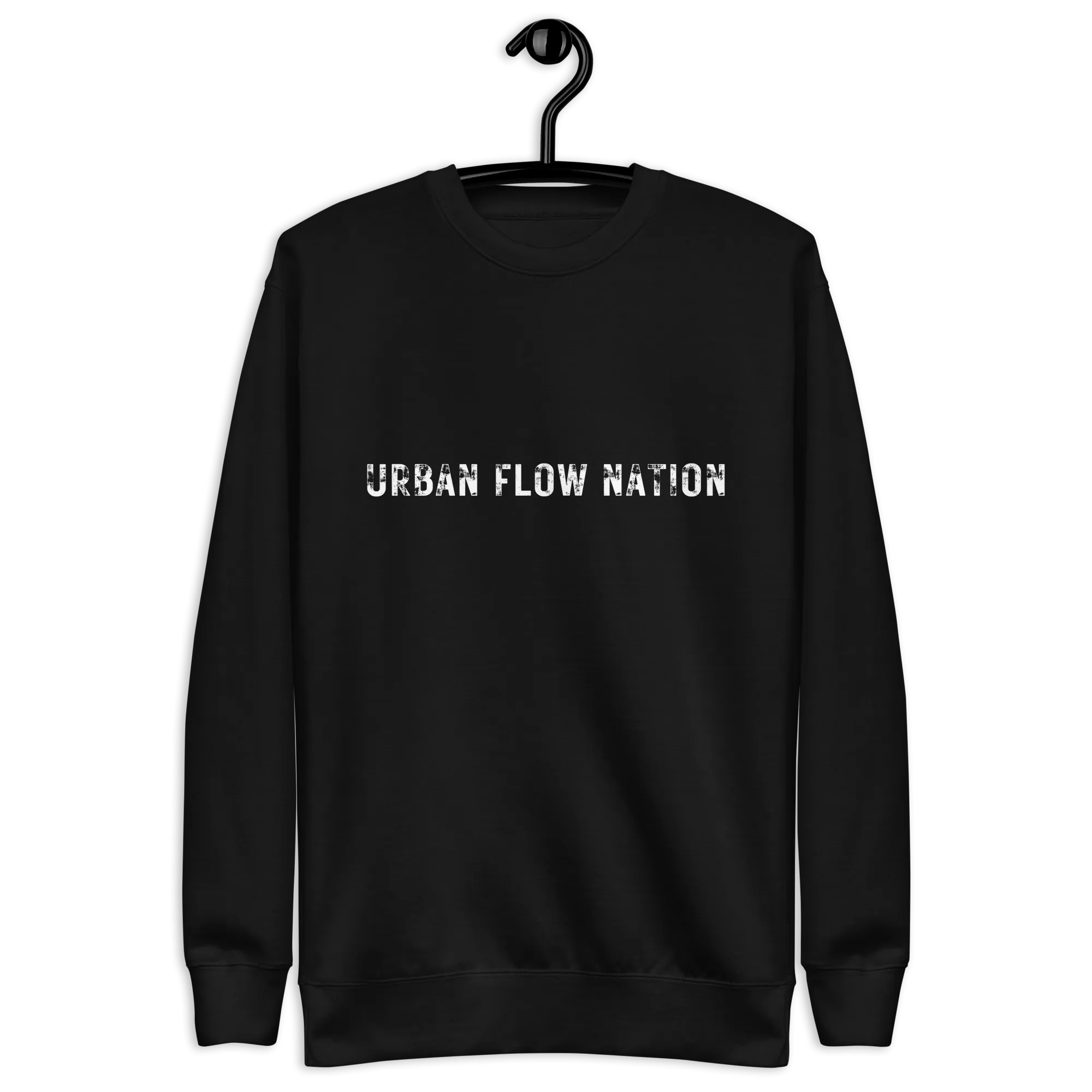 URBAN FLOW NATION, Premium Minimalist Sweatshirt